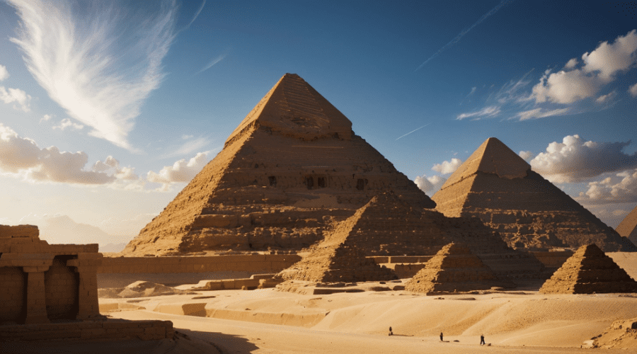 Mitología Egipcia 6 Pirámides de la mitología del antiguo Egipto