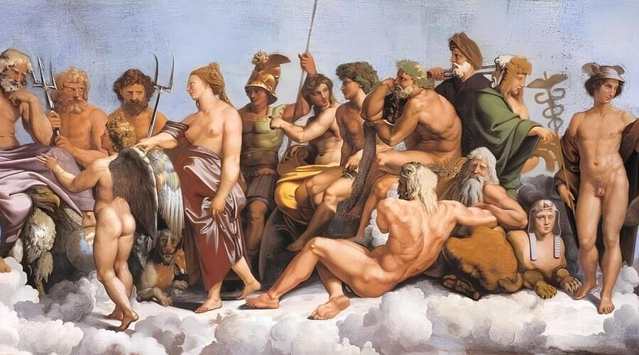 los dioses de la mitologia griega