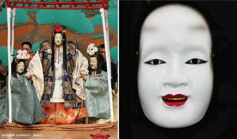 mascaras de teatro japones